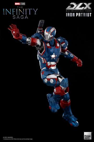 Infinity Saga DLX Action Figure 1/12 Iron Patriot 17 cm