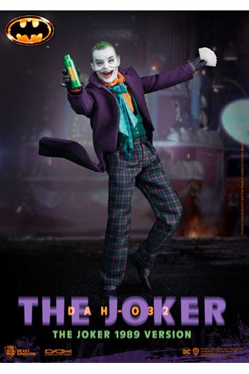 Batman 1989 Dynamic 8ction Heroes Action Figure 1/9 The Joker 21 cm