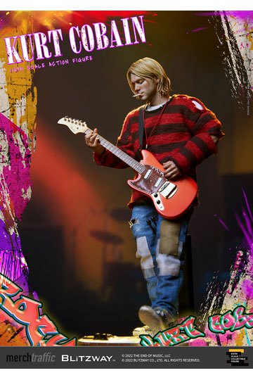 Kurt Cobain Action Figure 1/6 On Stage 32 cm