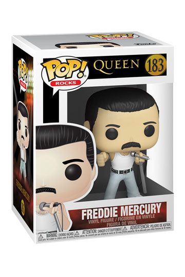 Queen POP! Rocks Vinyl Figure Freddie Mercury Radio Gaga 9 cm