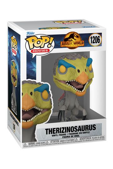 Jurassic World 3 POP! Movies Vinyl Figure Therizinosaurus 9 cm