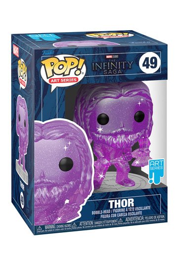 Infinity Saga POP! Artist Series Vinyl Figure Thor (Purple) 9 cm