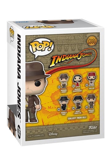 Indiana Jones POP! Movies Vinyl Figure Indiana Jones w/Jacket 9 cm