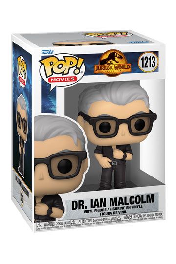 Jurassic World 3 POP! Movies Vinyl Figure Dr Ian Malcolm 9 cm