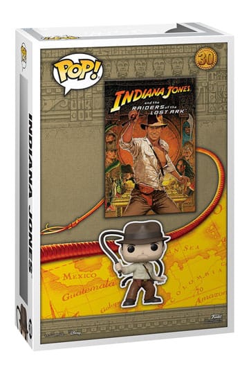 Indiana Jones POP! Movie Poster &amp; Figure RotLA 9 cm