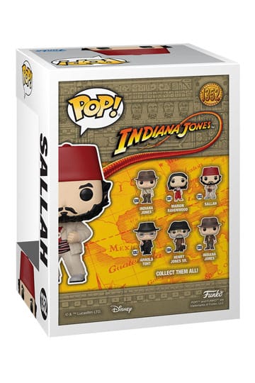 Indiana Jones POP! Movies Vinyl Figure Sallah 9 cm