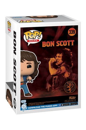AC/DC POP! Rocks Vinyl Figure Bon Scott 9 cm