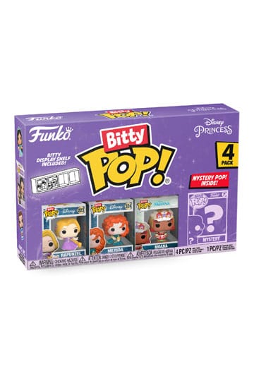 Disney Princesses Bitty POP! Vinyl Figure 4-Pack Rapunzel 2,5 cm