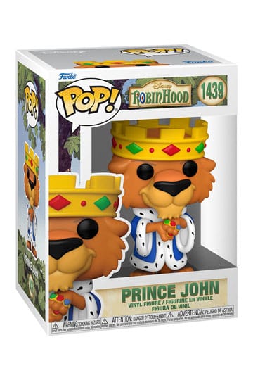 Robin Hood POP! Disney Vinyl Figure Prince John 9 cm