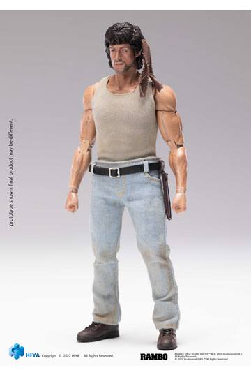 First Blood Exquisite Super Actionfigur 1/12 John Rambo 16 cm