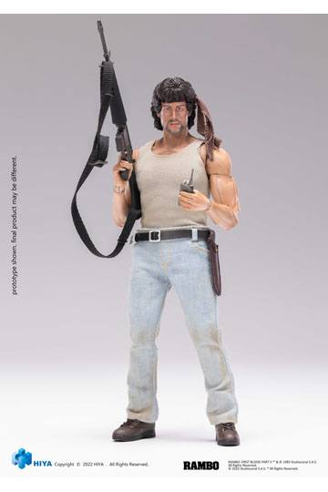 First Blood Exquisite Super Actionfigur 1/12 John Rambo 16 cm