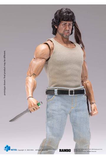 First Blood Exquisite Super Actionfigur 1/12 John Rambo 16 cm