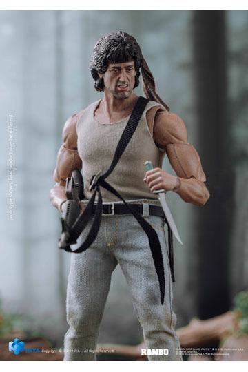 First Blood Exquisite Super Actionfigur 1/12 John Rambo 16 cm