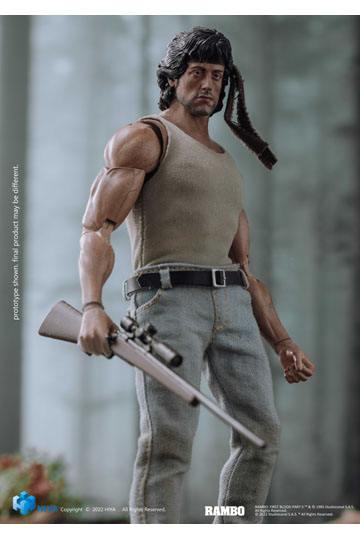 First Blood Exquisite Super Actionfigur 1/12 John Rambo 16 cm