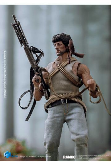 First Blood Exquisite Super Actionfigur 1/12 John Rambo 16 cm