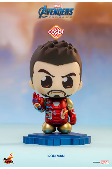 Avengers: Endgame Cosbi Mini Figure Iron Man Mark 85 (Battle) 8 cm