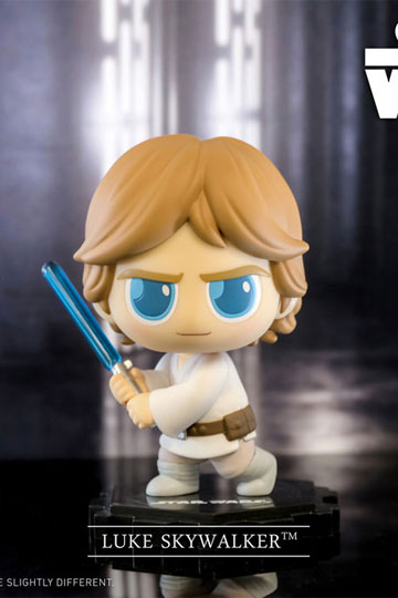 Star Wars Cosbi Mini Figure Luke Skywalker Lightsaber 8 cm
