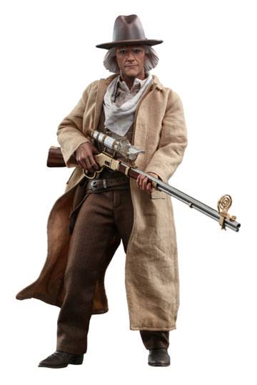Back To The Future III Movie Masterpiece Action Figure 1/6 Doc Brown 32 cm