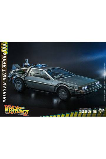 Back to the Future II Movie Masterpiece Vehicle 1/6 DeLorean Time Machine 72 cm