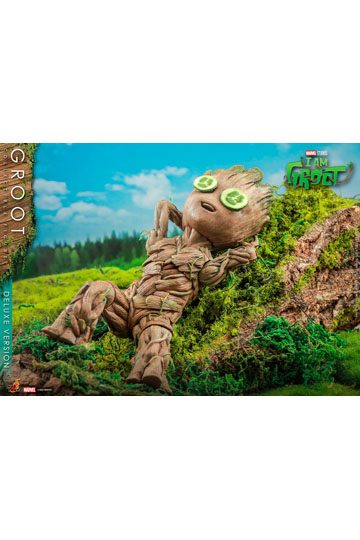 I Am Groot Action Figure Groot Deluxe Version 26 cm