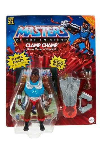 Masters of the Universe Deluxe Action Figure 2021 Clamp Champ 14 cm