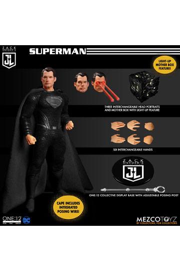 Zack Snyder's Justice League Action Figures 1/12 Deluxe Steel Box Set 15 - 17 cm