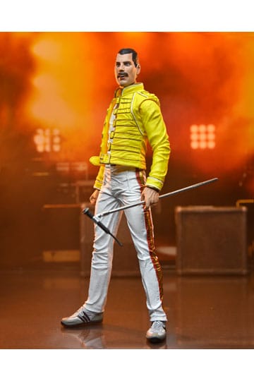 Mercury Yellow Jacket Freddie Mercury Neca Toys Freddie Mercury