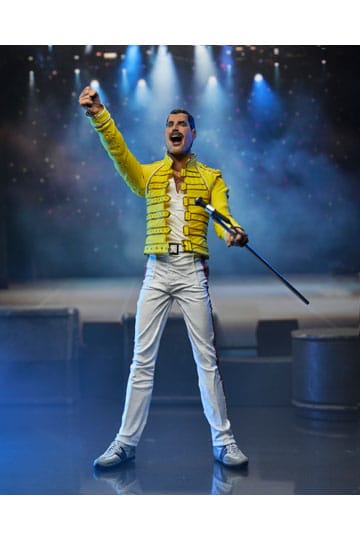 EU Fashions Freddie Mercury - Costume da giacca gialla EU Fashions Freddie Mercury - Costume da giacca gialla