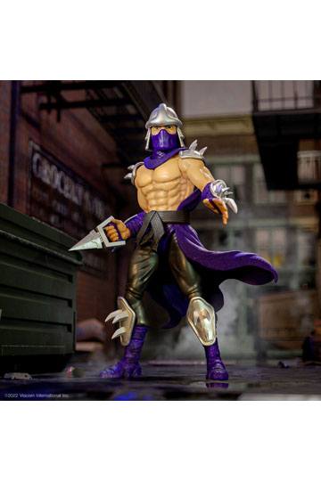 Teenage Mutant Ninja Turtles Ultimates Action Figure Shredder (Silver Armor) 18 cm