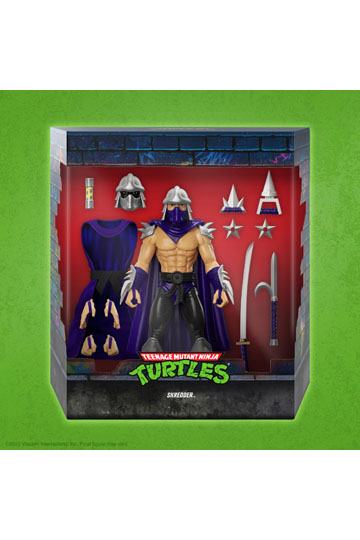 Teenage Mutant Ninja Turtles Ultimates Action Figure Shredder (Silver Armor) 18 cm